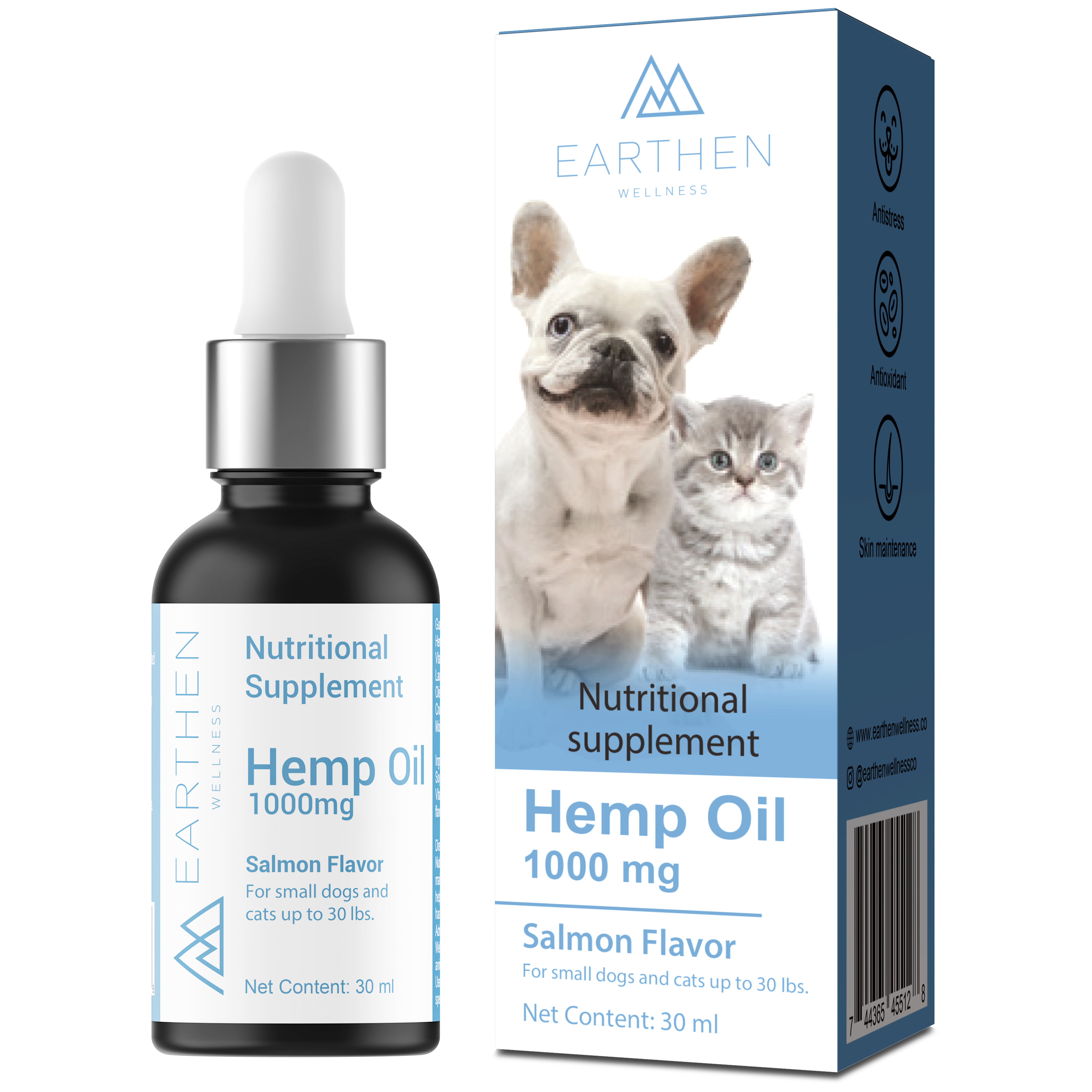 Small Pet Hemp Oil 1000mg